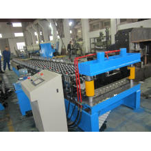 Galvanized Steel Corrugated Roof Sheet Cold Roll Forming Machine with PLC Panasonic